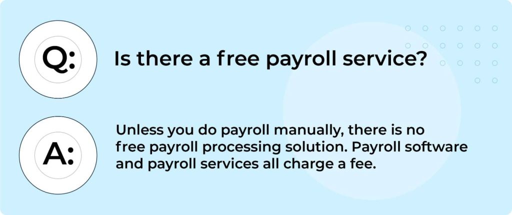Do It Yourself Payroll Software Free