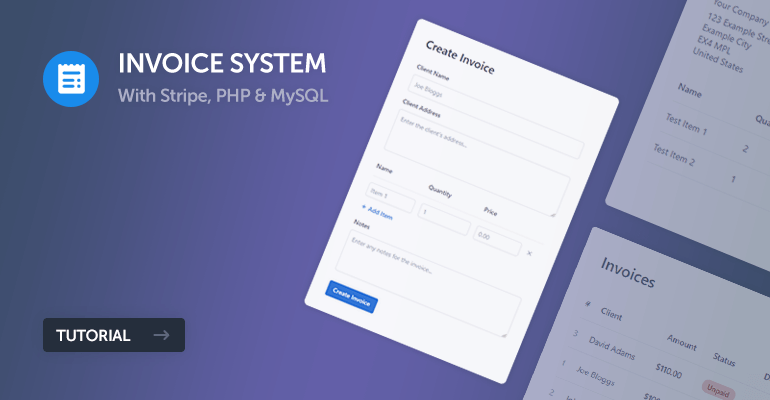 How to Create Invoice Software in Php