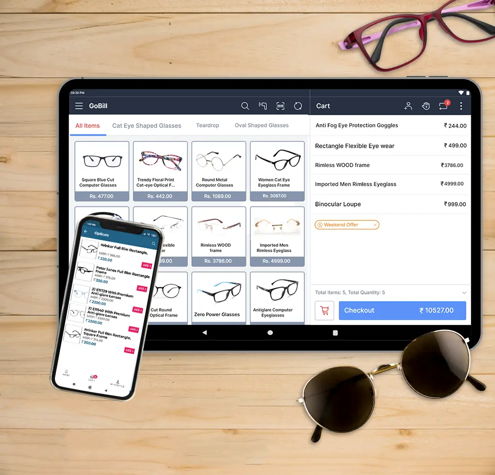 Billing Software for Optical Shop
